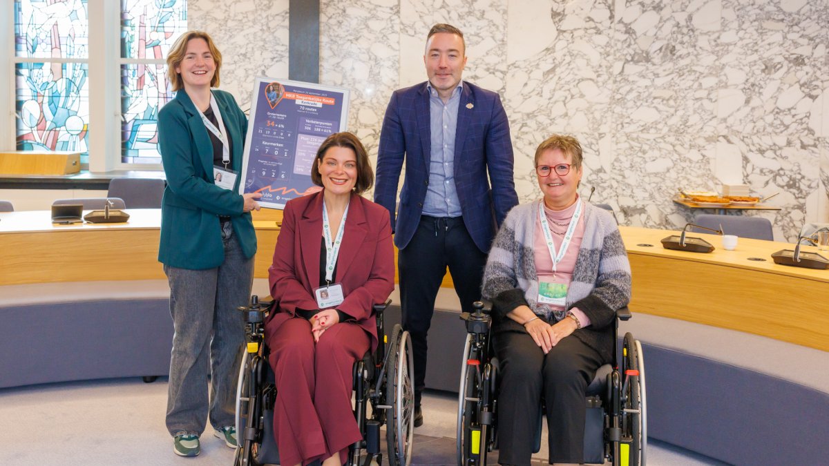 Kerkrade versterkt toegankelijkheid met MKB toegankelijke route en HogeNood-app